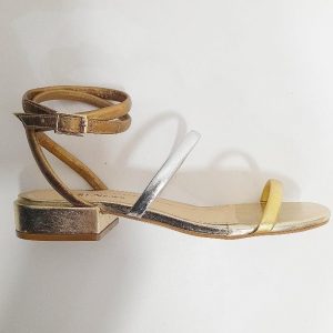 Sandália Ouro/Prata/Bronze