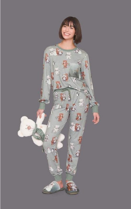 Pijama Lua Luá Verde