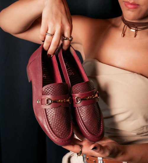 Mocassim Vinho Orcade