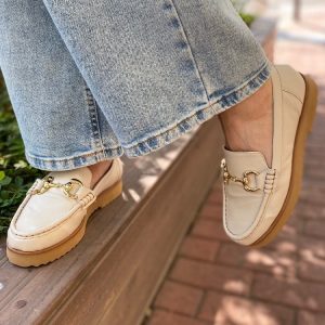 Mocassim Wirth Off White