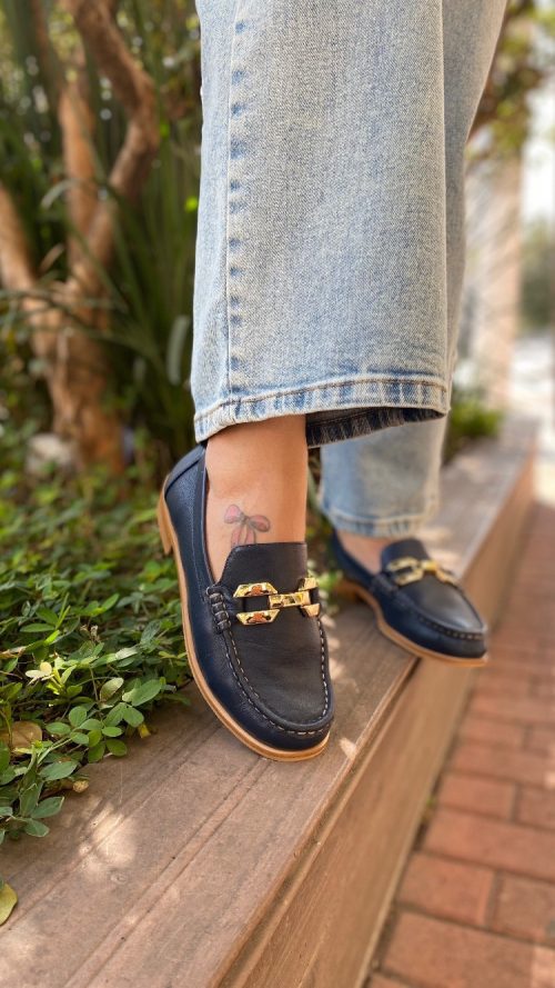 Mocassim Wirth Azul