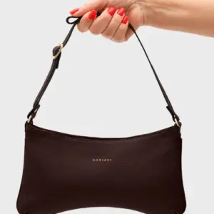 Bolsa Shoulder Couro Mariart Lavanda