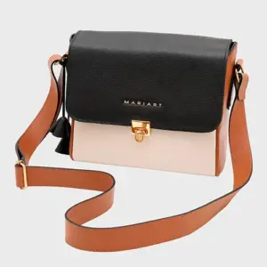 Bolsa Transversal Couro Mariart Âmbar