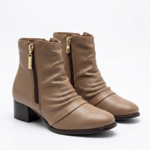 Bota cano curto fendi